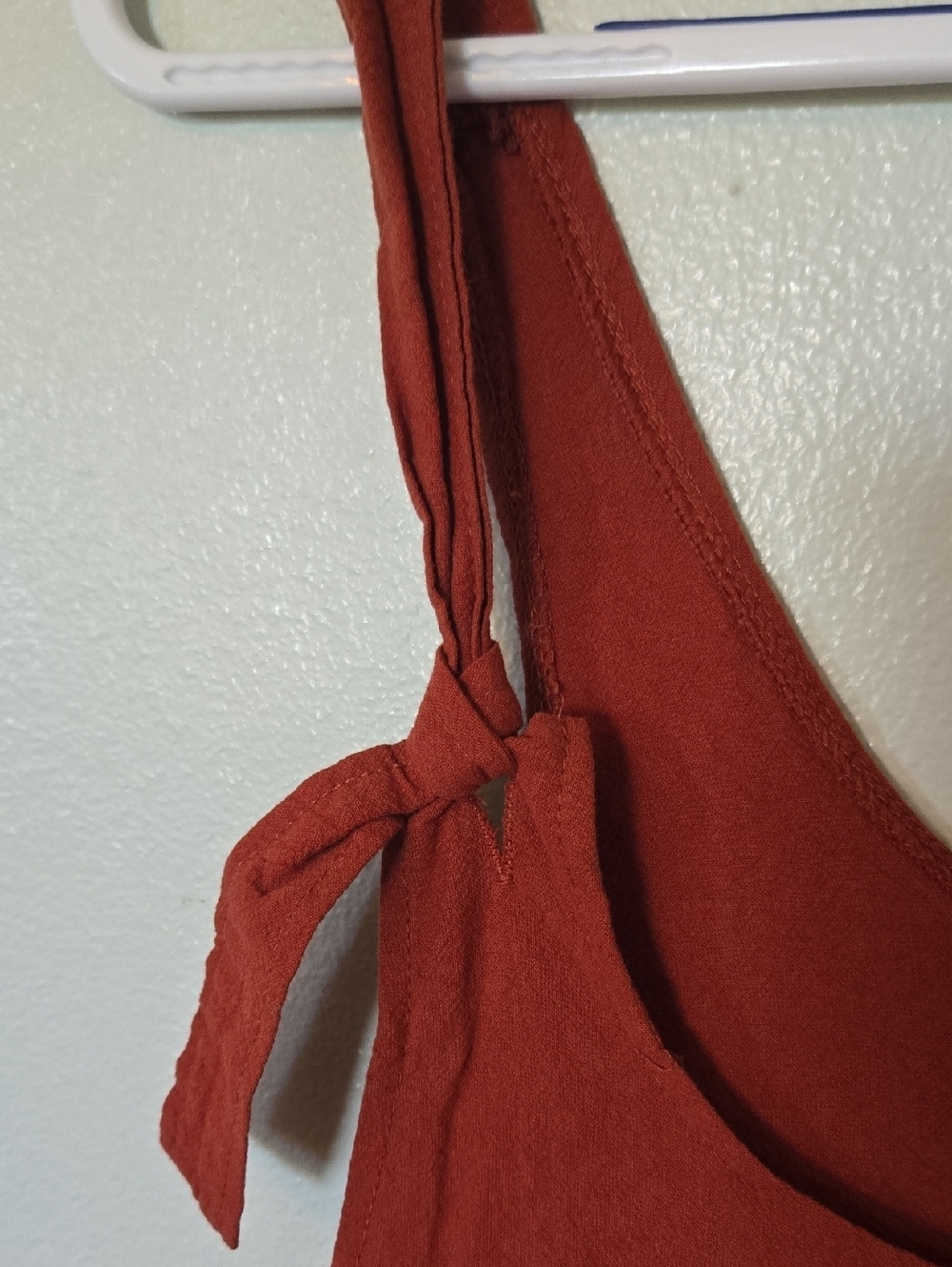 Amazon | Rust Red Shortalls Size Large - Picture 6 of 8